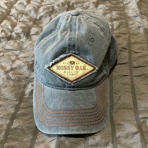 Faded Blue Mossy Oak hat